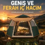 Olinman 4-6 Kişilik Otomatik Kurulum Çadır
